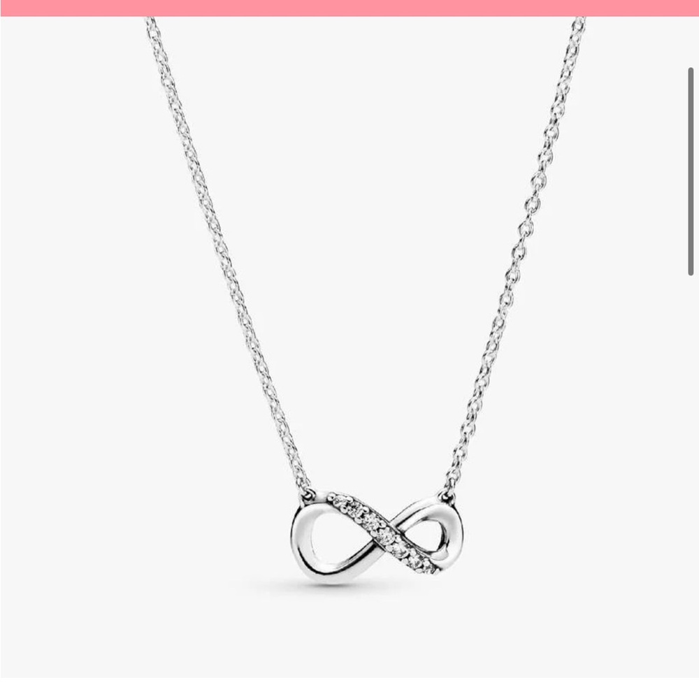 Pandora sparkling infinity collier necklace